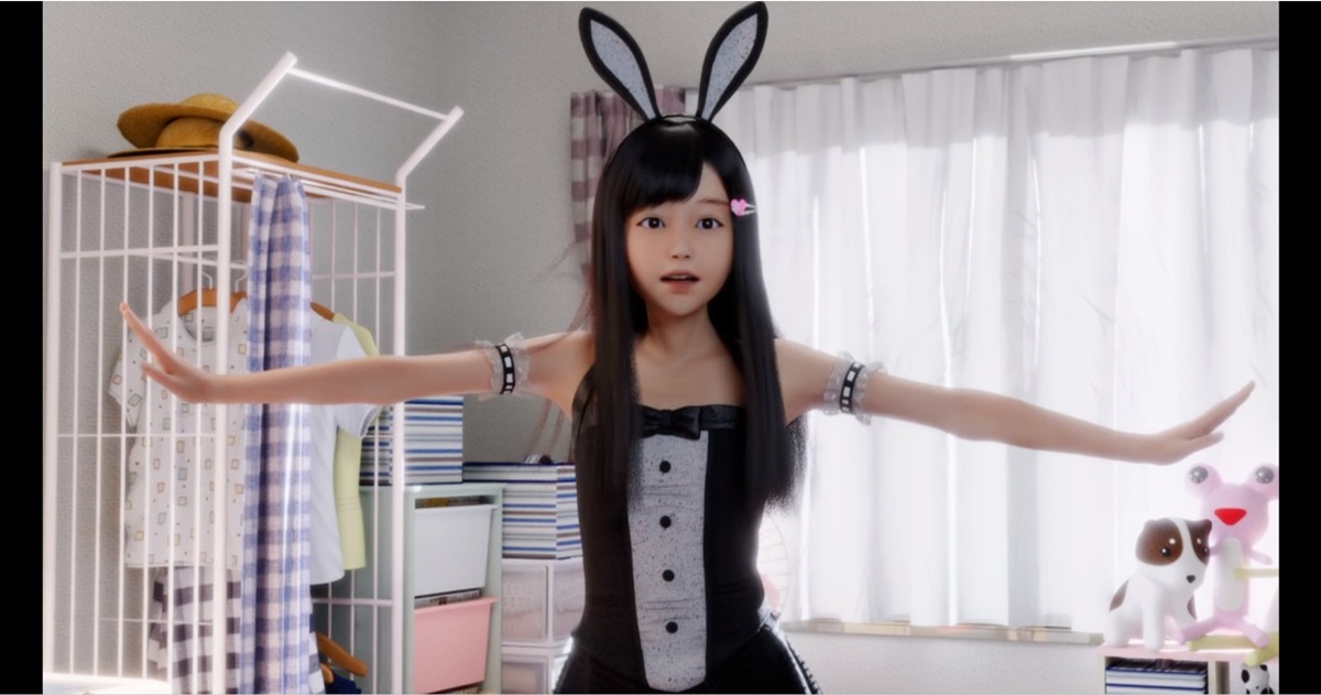 莉子的兔女郎装