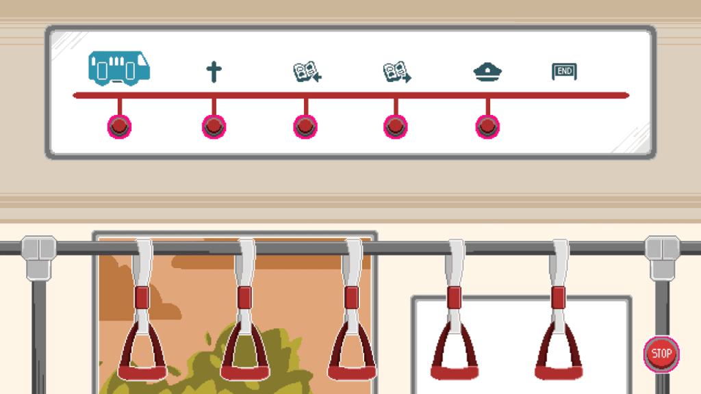 拿到「公车卡」以后,可以搭车前往其他区域