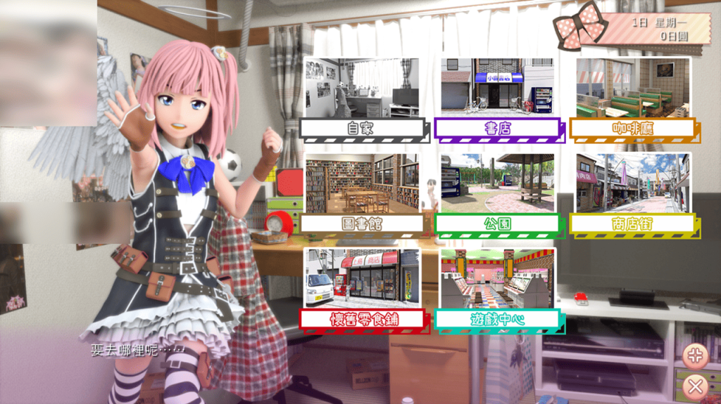 外出可选择的地点