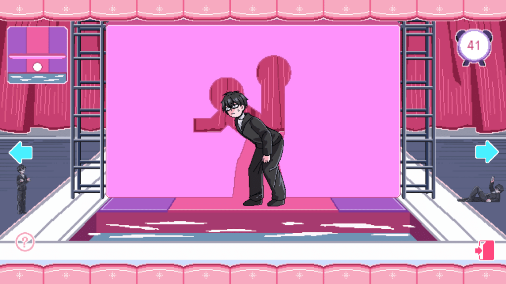 G69 动漫展的调整姿势穿过版子的小游戏