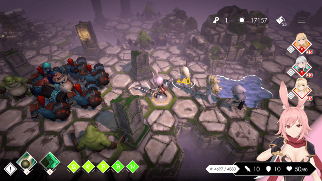 大部分时间玩家只要专心走位即可