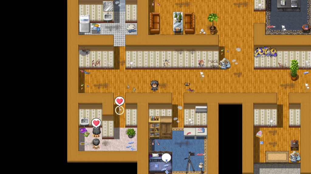 中后期变成髒乱的淫窟