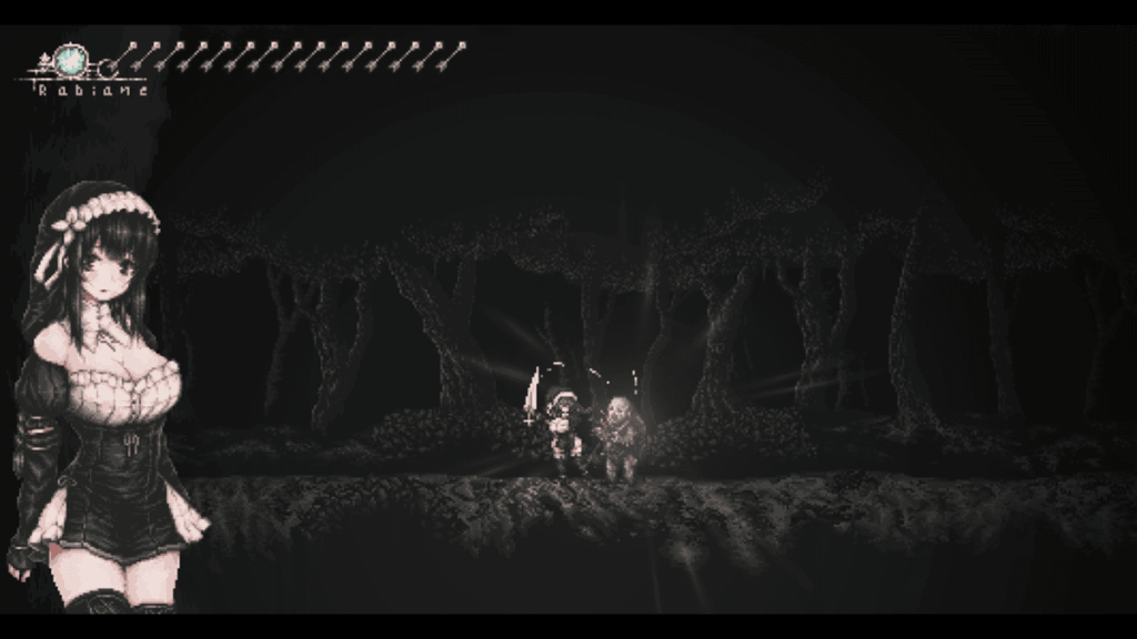 挥剑的近战攻击