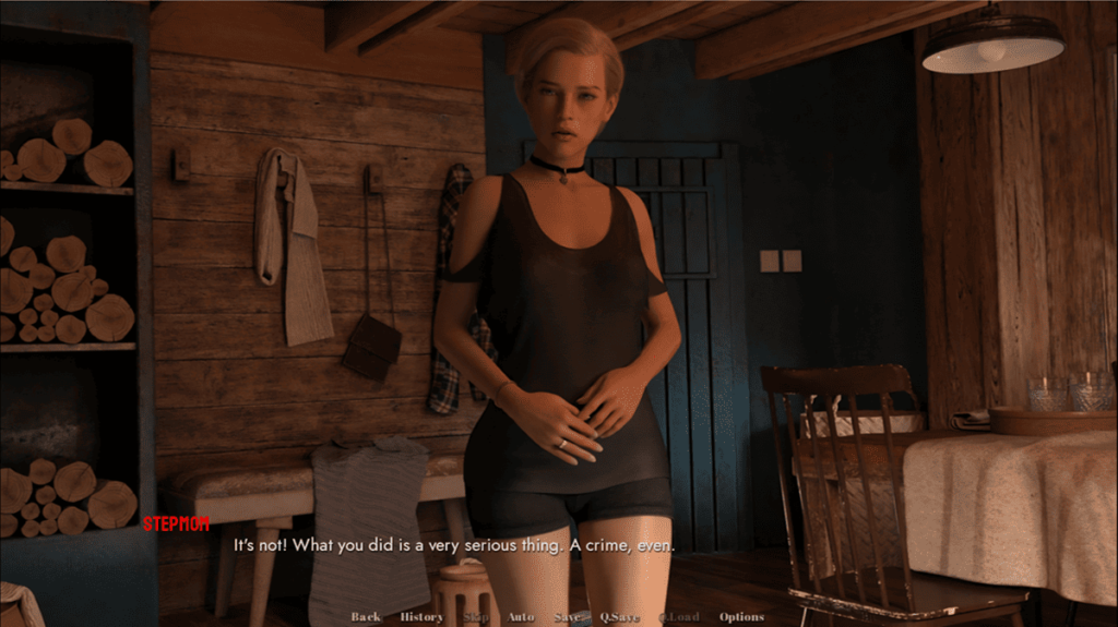 继母不断的警告男主角正在做的事比犯罪还严重!