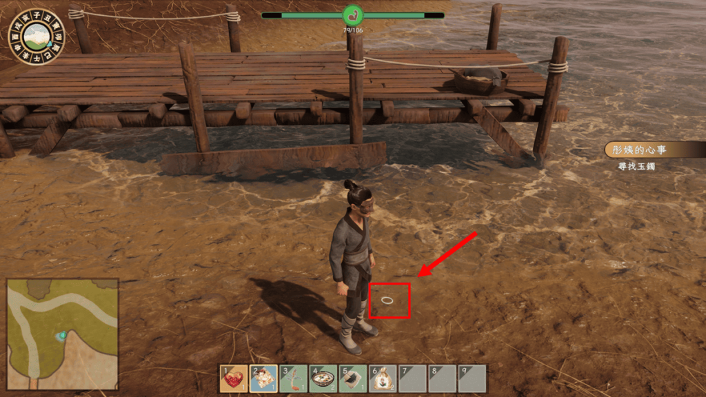 彤姨玉镯位置示意图