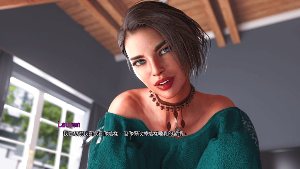 Lauren,男主角的房东,戏份也是所有女性角色中最多的