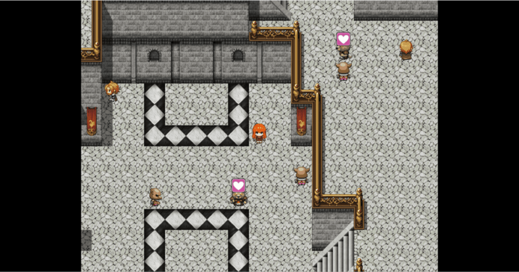 游戏中看到有爱心图示的地方,就代表会触发色色事件