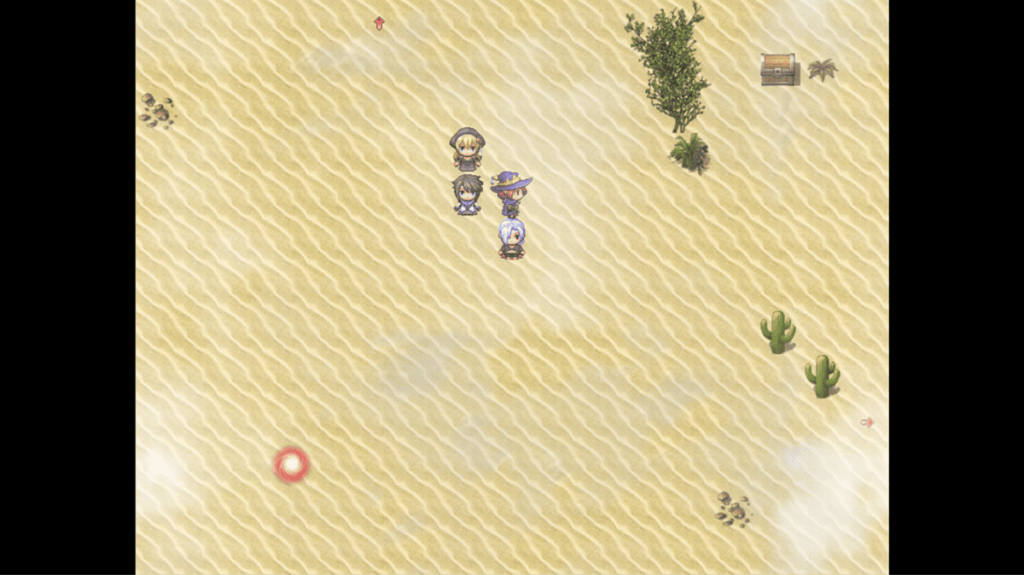 左下的红圈就是强敌,会在地图上閒晃