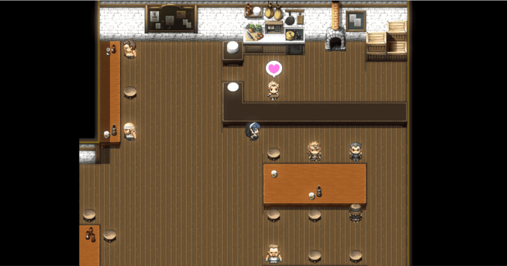 色色剧情都会以「爱心」表示