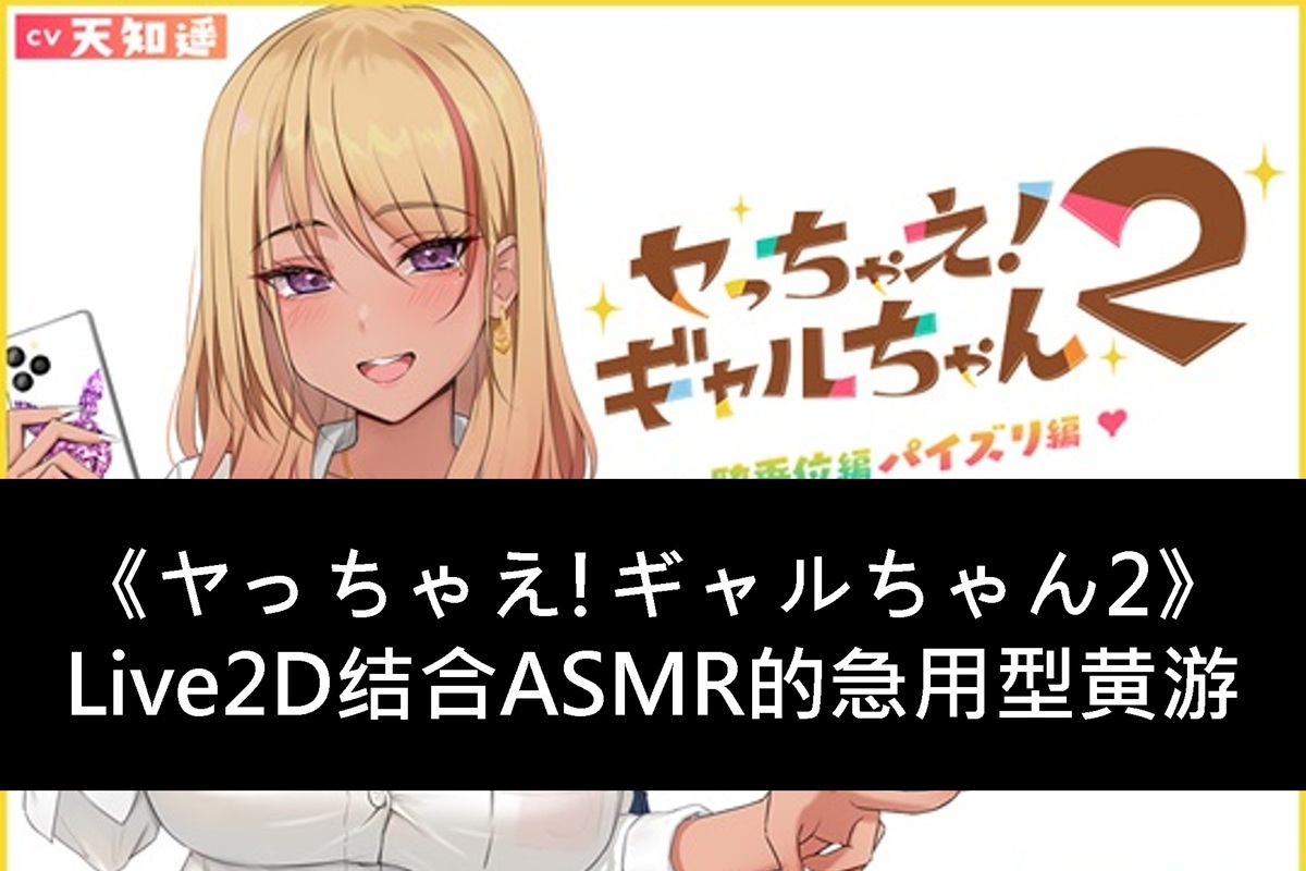 《ヤっちゃえ!ギャルちゃん2》Live2D结合ASMR的急用型黄游