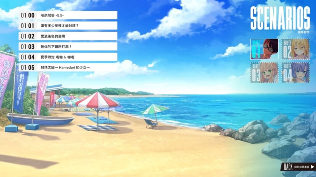 《NUKITASHI》故事线