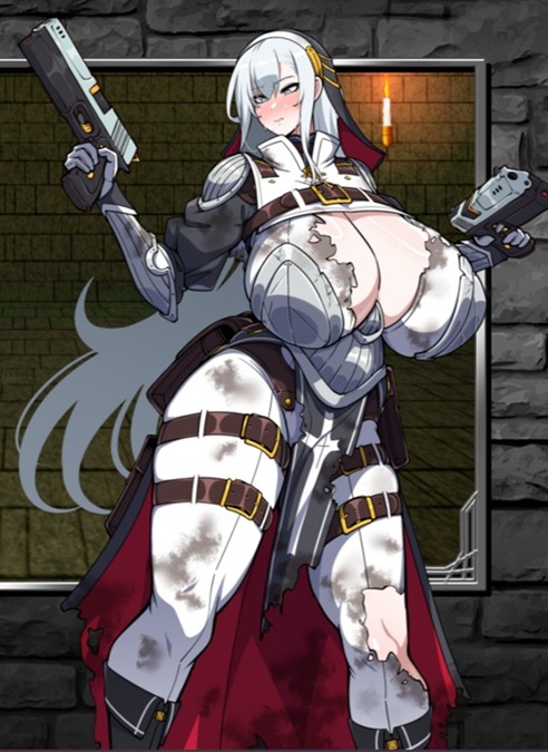 战斗中服装呈现中破的状态