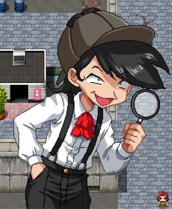 木取英辅,这身装扮让我更像侦探了