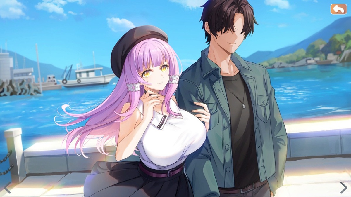 男主角与艾莉丝外出约会留影