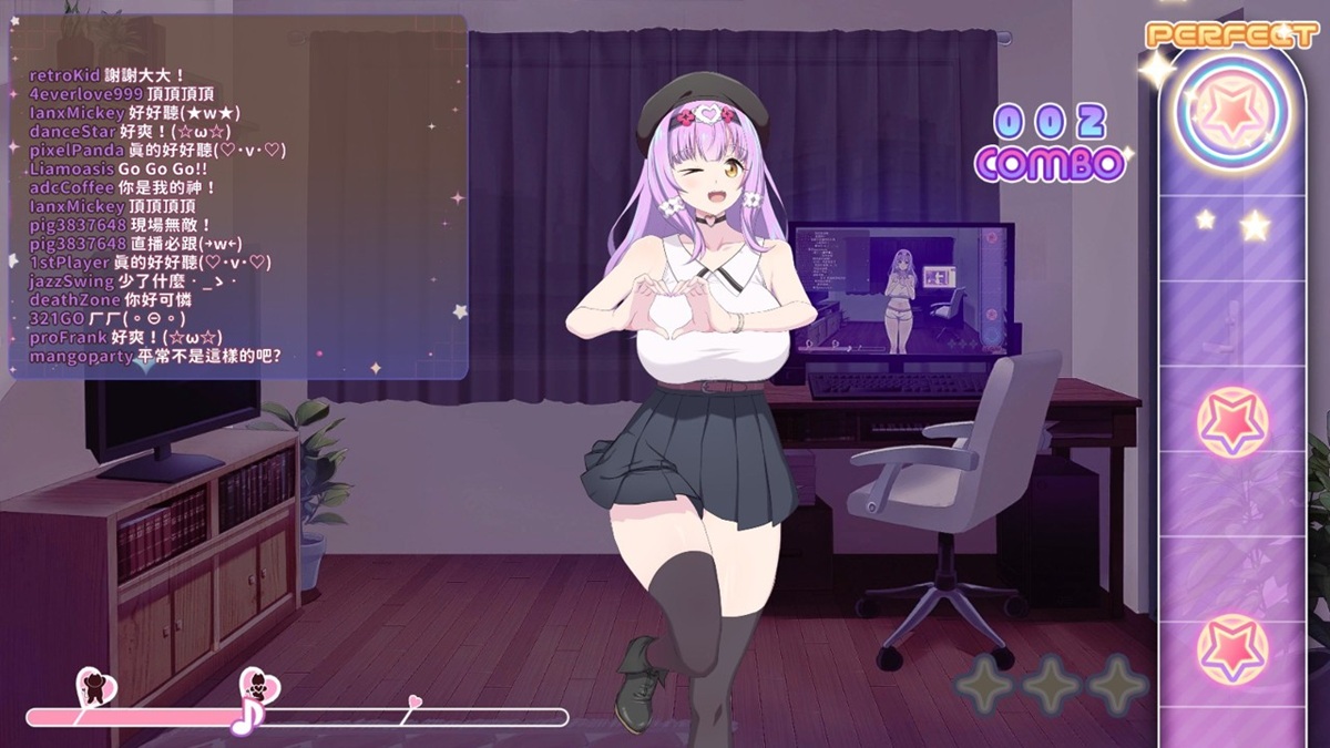 音乐直播小游戏