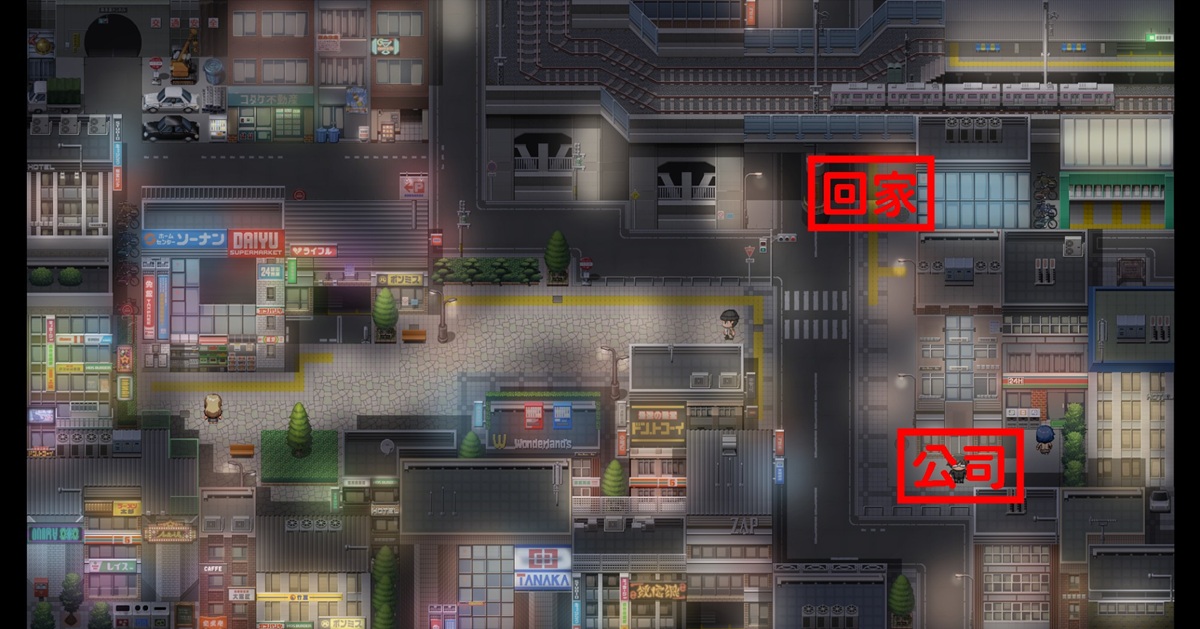 公司附近的地图