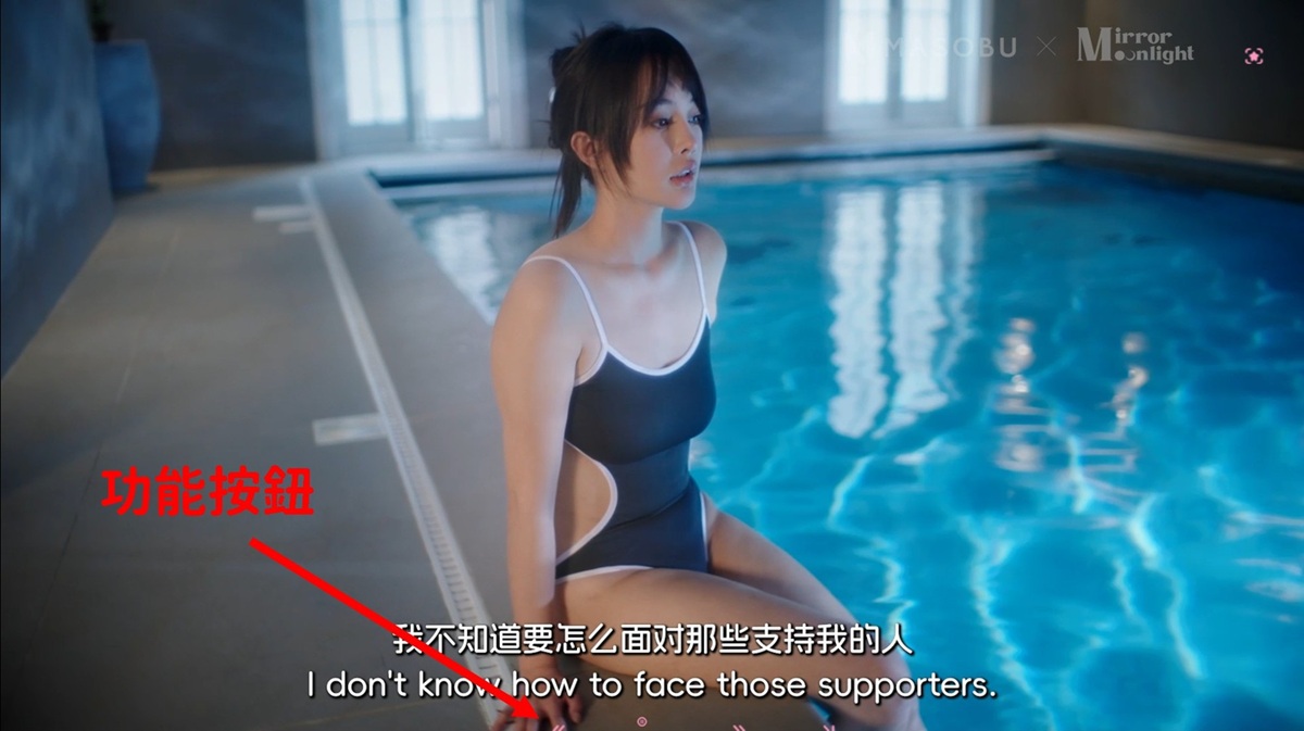 画面下方有 4 个不太明显的功能按钮