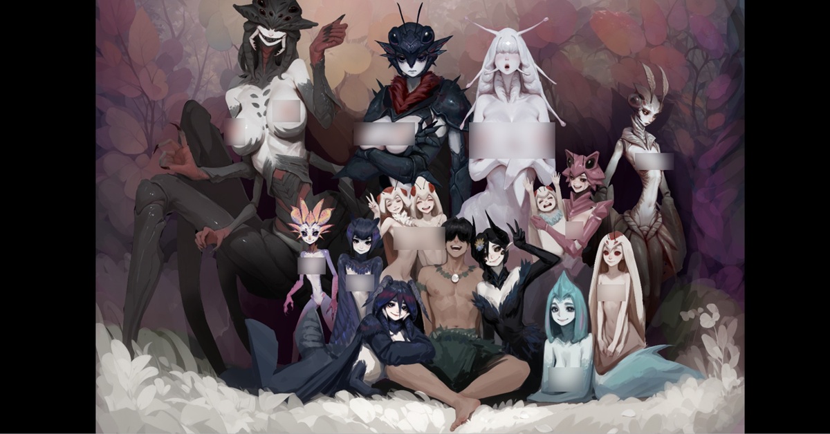 外星球登场角色合照