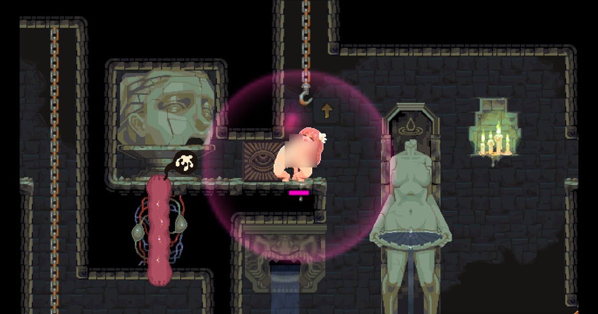 性高潮时散发的冲击波,可以消除上图女主角左侧有眼睛的方块