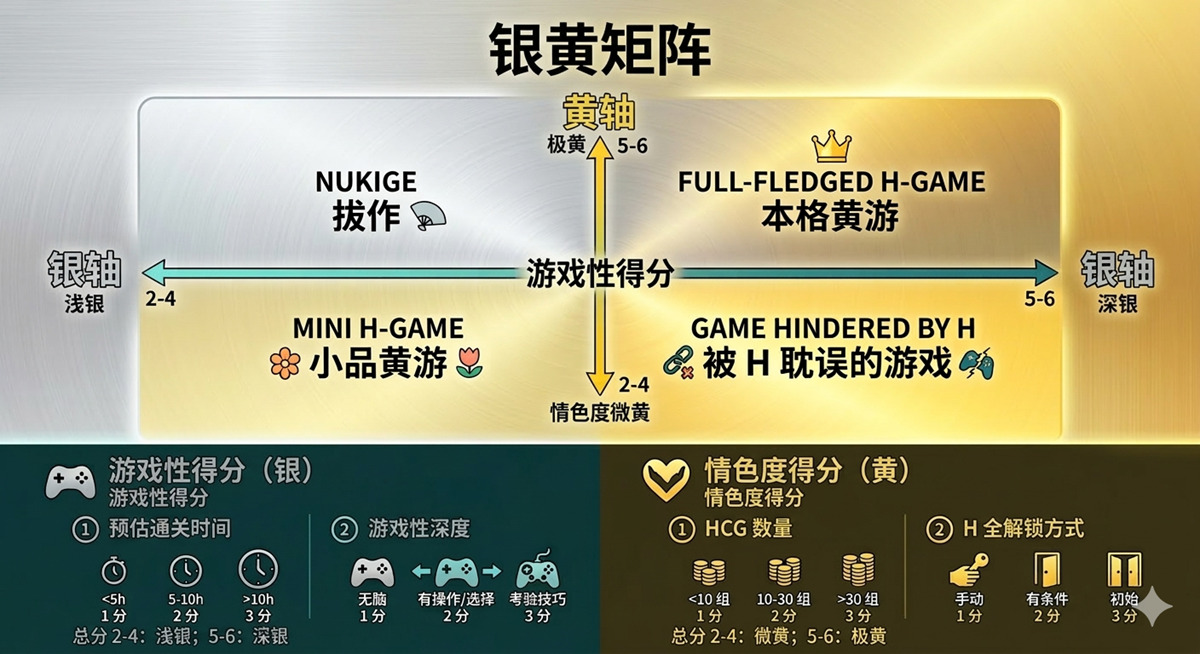 「银黄矩阵」示意图(本图由 Gemini 协助制作)