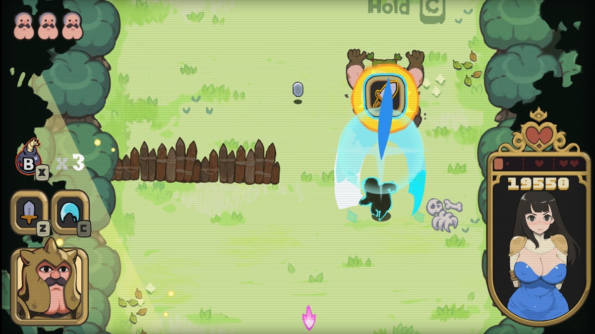 强化道具掉落至屏幕边缘后会进行反弹,强化攻击类道具会按规律变换成其他武器