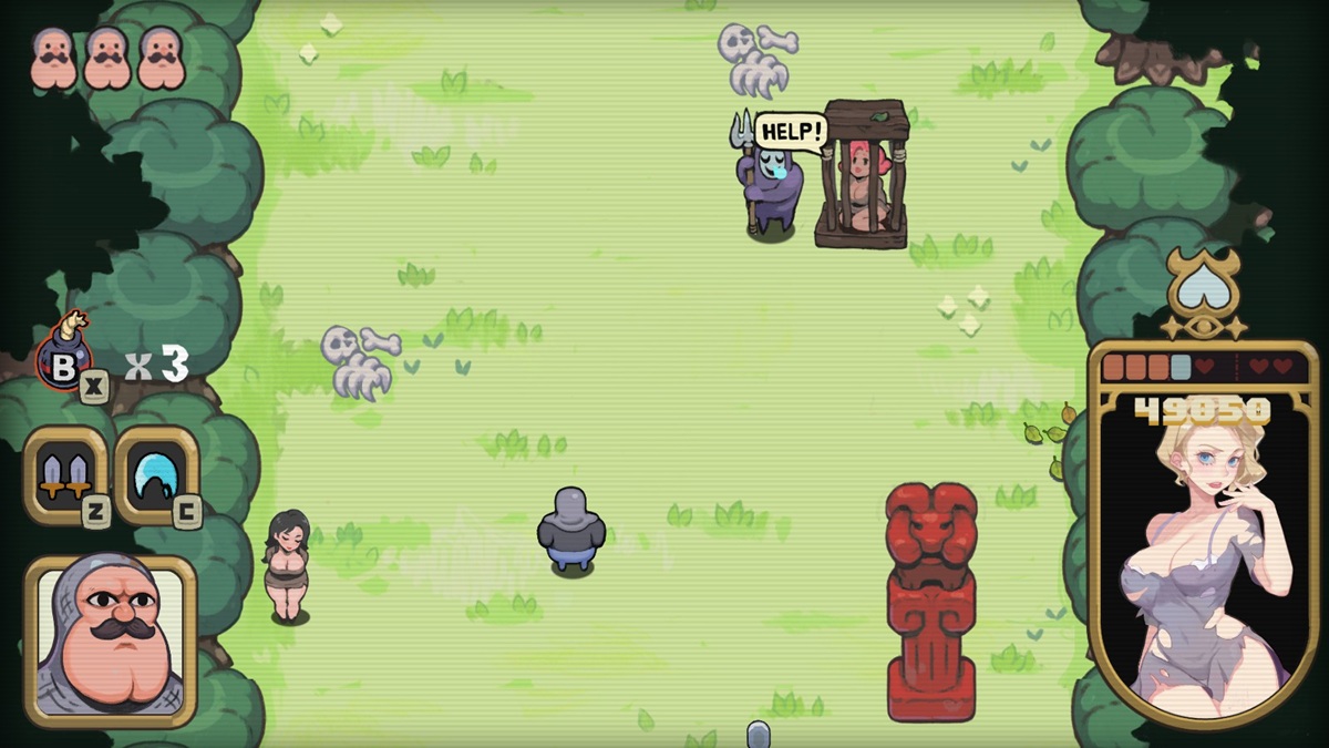 沿途需要拯救的少女