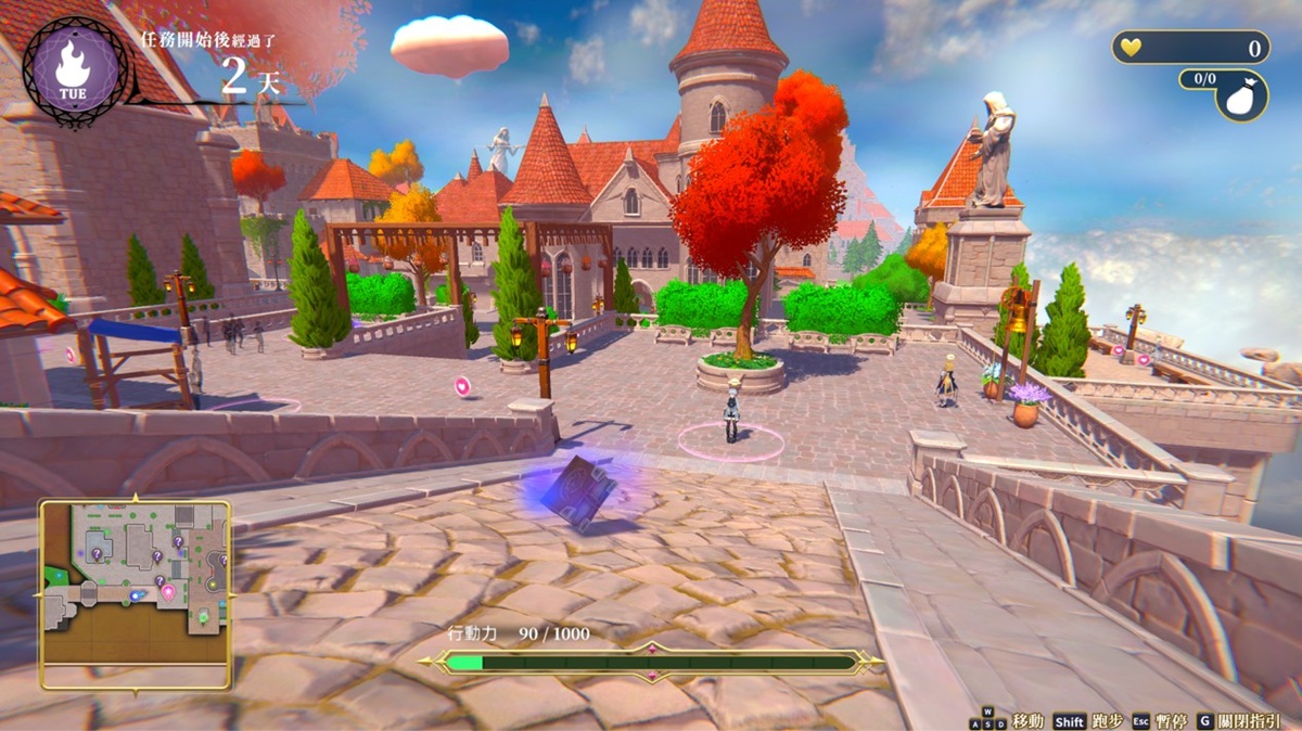 整个城镇一共有 17 位可攻略的女性角色(每位都有特定的登场时间)以及各种可捡拾道具