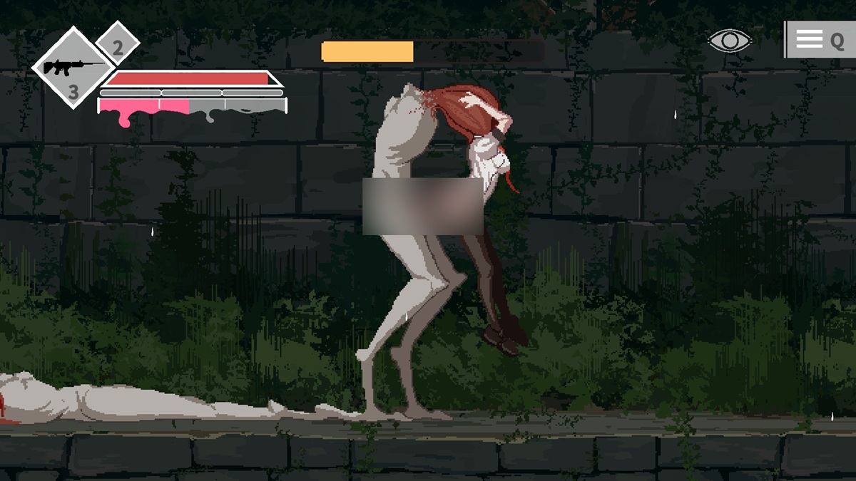 后期敌人的 H 动画,在高潮时,头顶的黄条会逐渐减少且无法增加