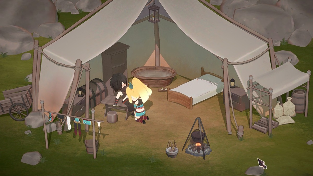 在肉欲值达到一定数值后,选择用餐将触发该剧情,选择“莉洁特好像还有点饿”即可触发口交动画