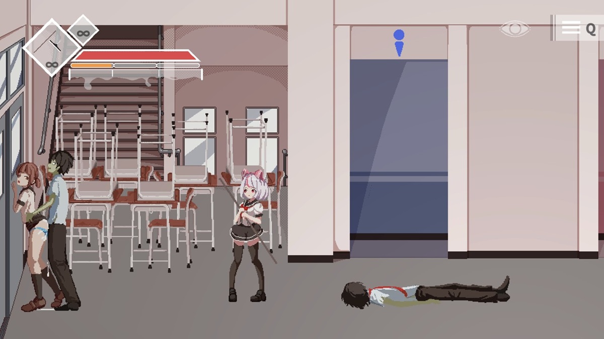 刚开局就能看到,此类动画无法进行互动,且仅只有一个动画不断循环