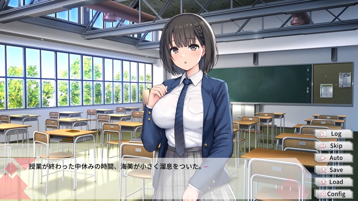 DLsite 版本的女主角是学生身份