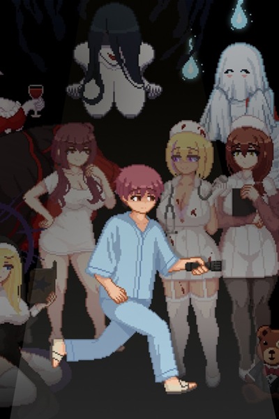 《Hospital Seduction》天黑请小心!像素风横版生存动作黄游
