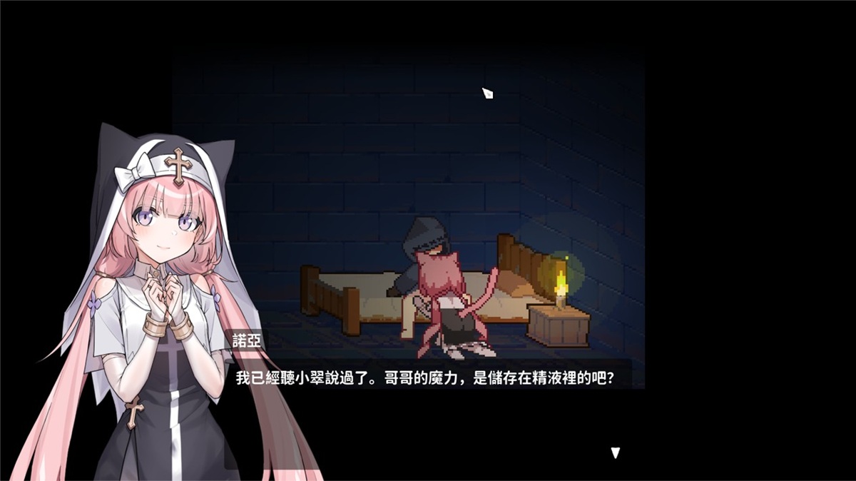 口交 H,但这个角度只能看到女性 NPC 的头在摆动