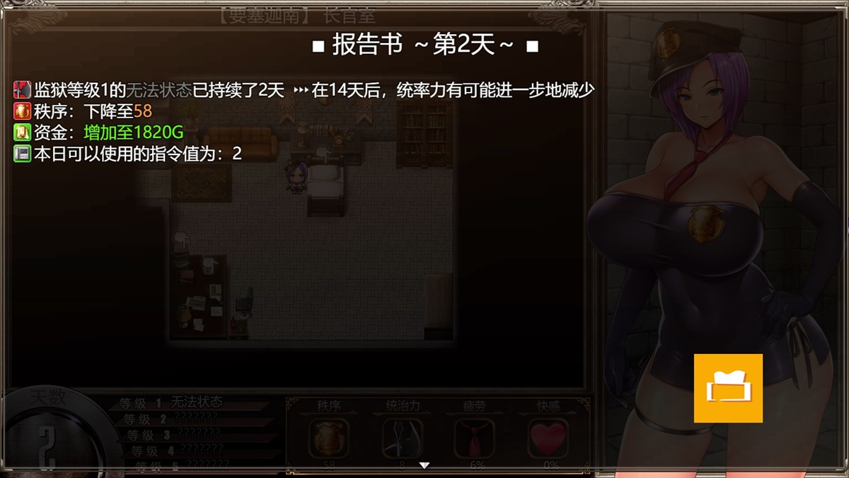 每过一天都会出现报告书,其中会有资金与秩序增长的情况